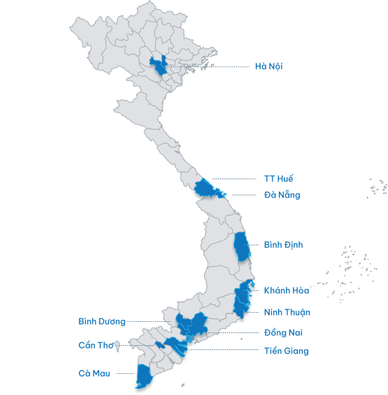 Chi nhánh toàn quốc SG LINK